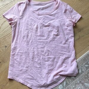 Light pink Lululemon short sleeve tee size 4